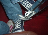 i tied kaylene's shoes to the table during the algebra.jpg