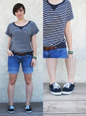 ootd-stripe-sweatshirt-jean-shorts-belt-tennis-shoes.jpg