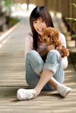 Asian Girl & Dog - White Converse Low.jpg