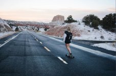 Skater Girl in Black Hi Tops.JPG