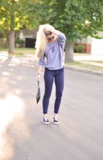 camp beverly hills sweatshirt and purple jeans.jpg