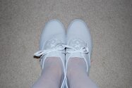 Shiny White Leather Keds 1a.jpg