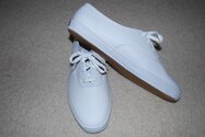 Shiny White Leather Keds 5a.JPG