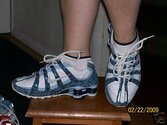 white & blue leather nike shox turbo 2.jpg