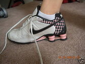 white, black, & pink leather nike shox cl.jpg