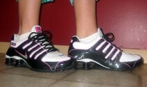 white, black, & pink leather nike shox nz ID 3.jpg