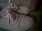 Cum on Ashleys pink keds 6.jpg