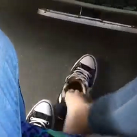 hight converse without socks.mp4