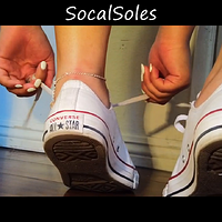 latina size 8 converse shoe play soles  giantess pov feet.mp4