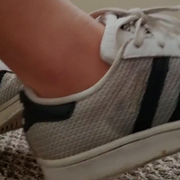 barefoot in adidas sneakers.mp4