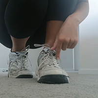 sweaty feet after gym.mp4